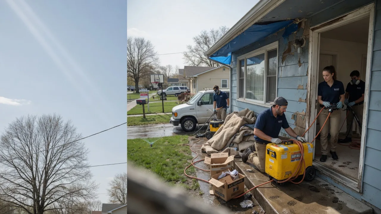 Basement Flood Cleanup in Corona, SD near me